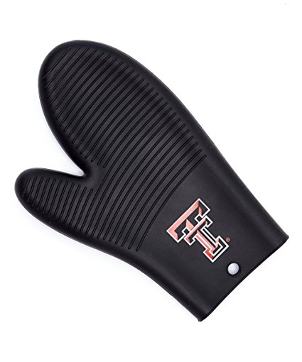 NCAA Texas Tech Red Raiders Oven Mitt/Grilling Gloves, One Size, Black
