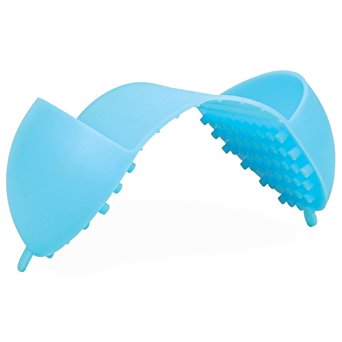 Bel-Art The Original Hot Hand Protector; Silicone, 10 x 19cm, Sky Blue (F38000-0001)