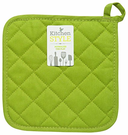 Kitchen Style by Now Designs Potholders, Green, Set of 2