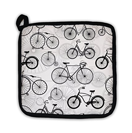 Gear New Pot Holder, Bicycle Pattern, GN24972