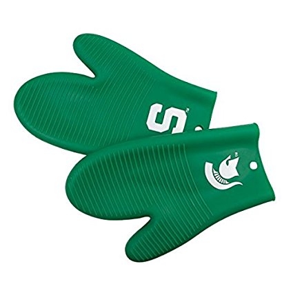 NCAA Michigan State Spartans Oven Mitt/Grilling Gloves, One Size, Green