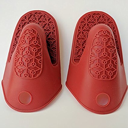 IKEA Silicone Oven Mini Mitts, Red-1Pair by IKEA