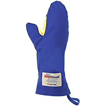 Tucker Safety 06159 Products Tucker BurnGuard Protective Apparel, Conventional Style Oven Mitt, Nomex Fiber Removable Liner, Each, Medium, 15