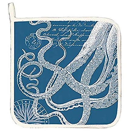 Michel Design Works Cotton Potholder, Octopus